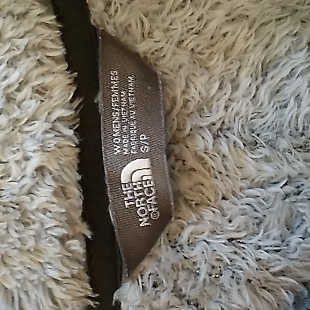 Women's Gray The North Face Fuzzy Jacket, Size S - Picture 2 of 7